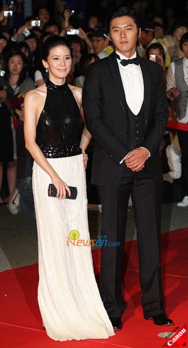 Hyun Bin and Lee Bo-young